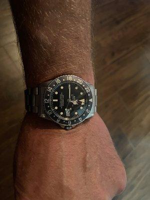 My fathers Rolex after service and bracelet replacement