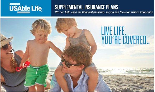 USAble offers Accident, Hospital Indemnity and Critical Illness supplemental insurance plans