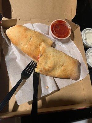 Meatball Calzone