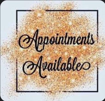 We have a fully staffed salon with 6 experienced cosmetologist.