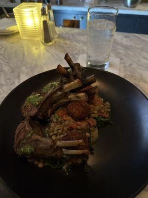 Roasted Rack of Lamb