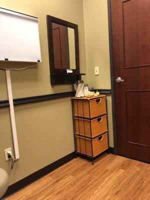 Nice, clean and neat exam rooms!