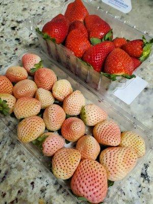 Pinkberries $3.25 & strawberries $2.50