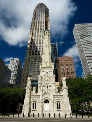 Chicago Water Tower on the Mag Mile