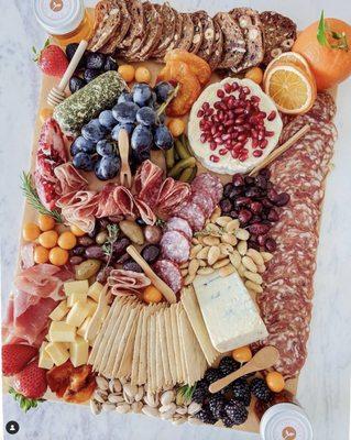 We have everything you need  to make stunning charcuterie boards