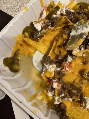 Oily Nachos.