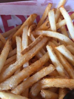 Spicy fries are just right