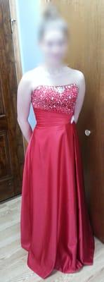 Prom dress from The Castle Prom & Bridal