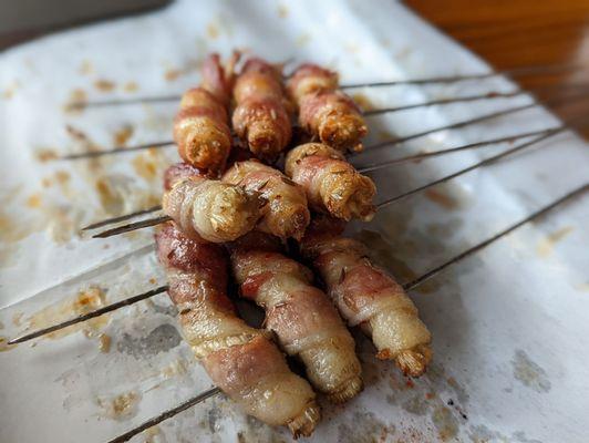 Bacon enoki mushroom