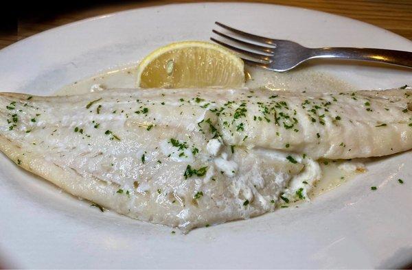 Broiled haddock