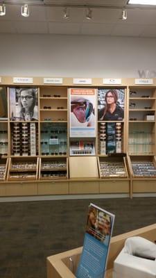 Great selection of designer frames!