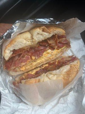 Bacon and Egg on a Roll