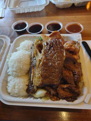 BBQ combo plate