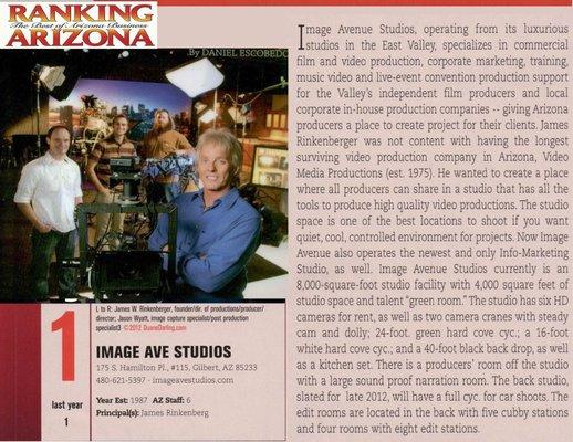 Here is a write up about our studio and the founder.