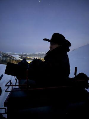 Sleigh ride in Park City