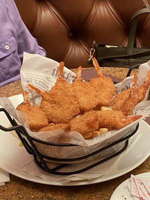 Fried shrimp basket September 2020.