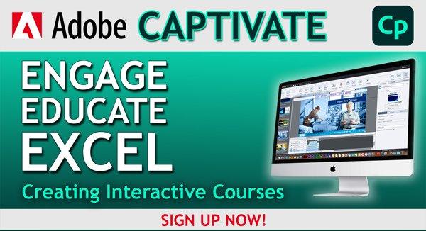 Learn how to design and create engaging interactive eLearning
courses!