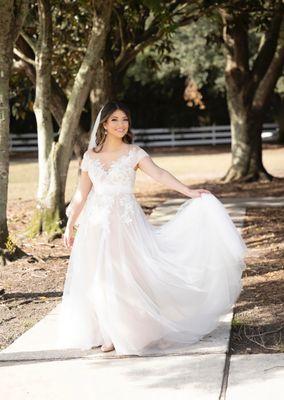 Wedding dress alteration.