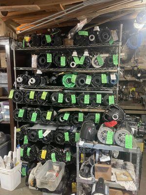 Have 100 new and rebuilt pumps ready.