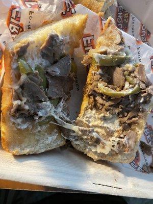 Philly Firehouse Steak & Cheese