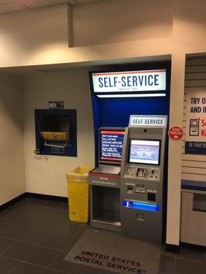 The new touchscreen self service kiosk - much improved!