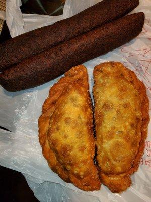 Alcapurria and empanadas.