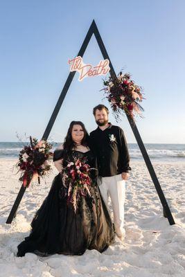 Arbor arrangements and bouquet