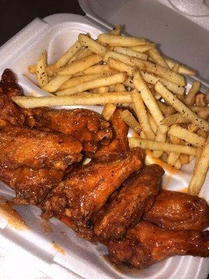 Wings and Fries