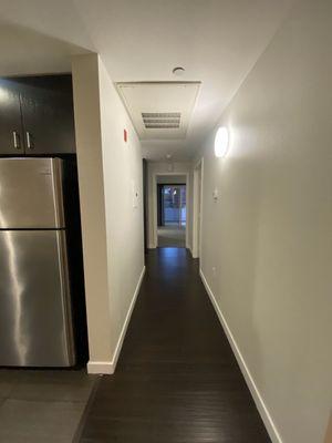 2 Bed 2 Bath Hallway