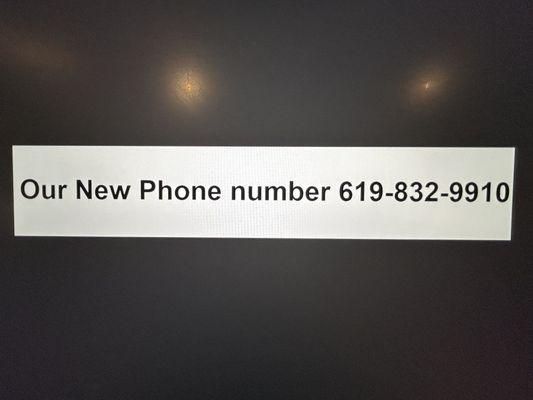 Sorry this is the one. New number after using since open has gone!