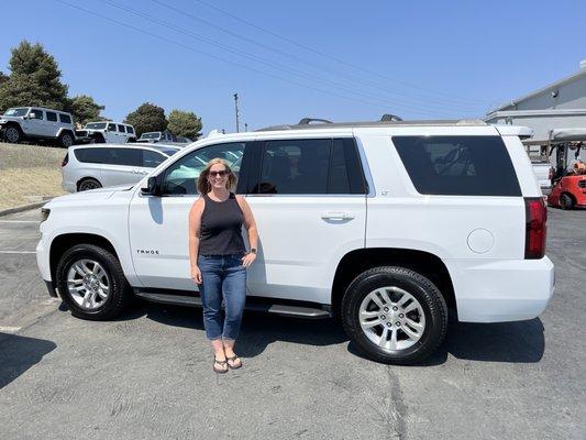 Love my new Chevy Tahoe