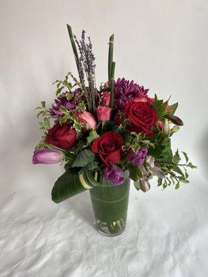 $100 bouquet.