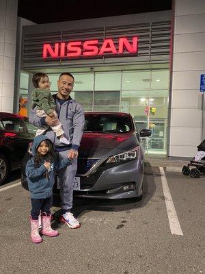 Thank you with much appreciation Brandon and Carlos. We love our 2018 Nissan Leading Affordable Environmental Family vehicle, SL.