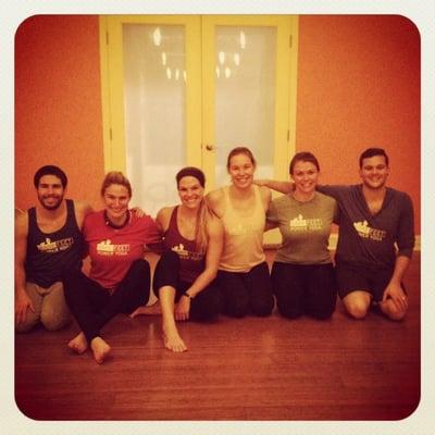 All the teachers at Bare Feet Power Yoga