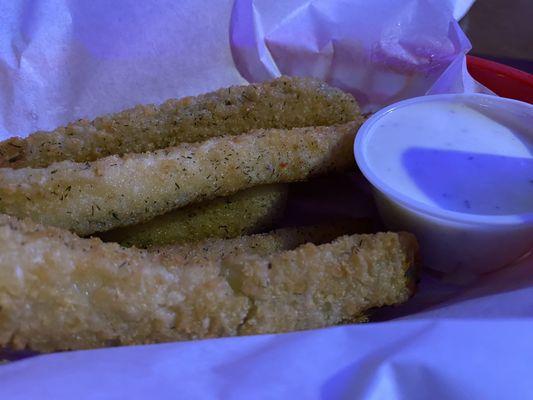 Fried pickles