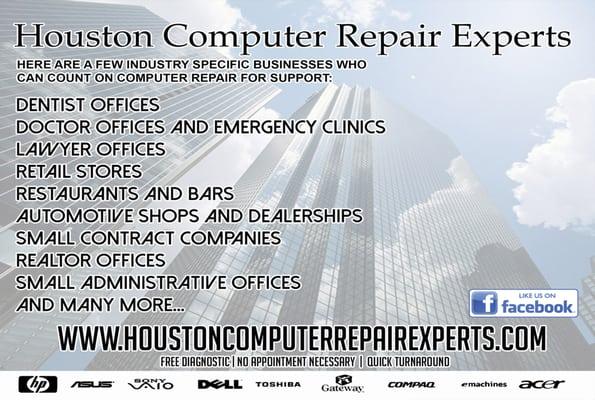 Houston Computer Repair Experts