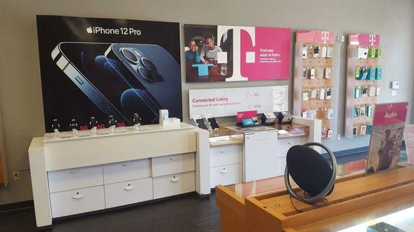 Inside T-Mobile Store