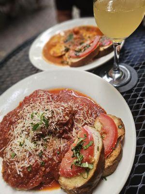 Portobello Ravioli and Ravioli al Aragosta :: Lobster filled Ravioli.