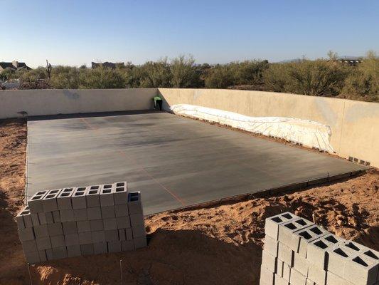 Concrete Pad