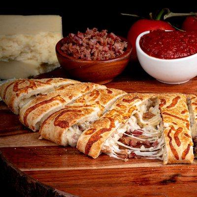 Bacon Stuffed Cheesy Bread 10