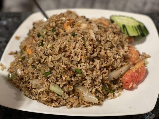 Shrimp fried rice