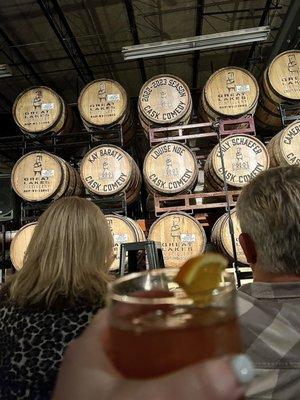 Comedy Show in a Distillery! Genius!