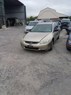 2003 Honda accord parts only