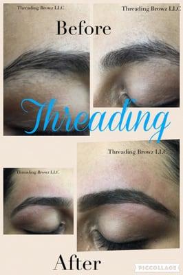 Eyebrow Threading.