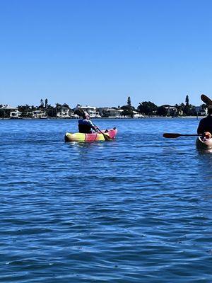 Lido kayaking