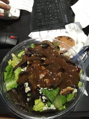 Portobello mushroom salad - so good!!