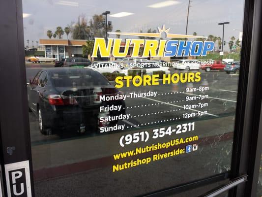 New Hours