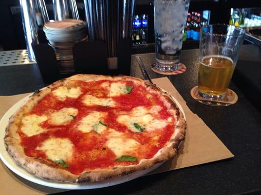 Lagunitas Day IPA and a margherita pie $24