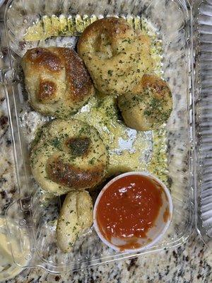 Garlic knots.