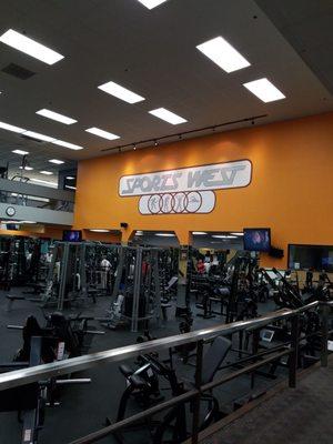 Main workout area